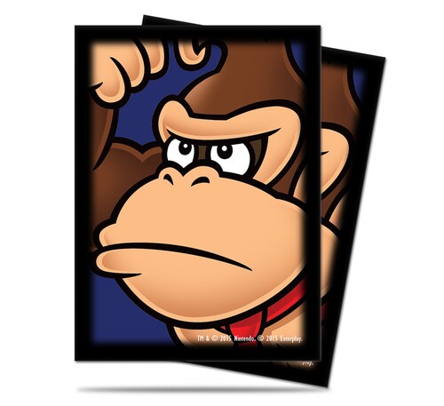 Ultra Pro Deck Protector  - Std Size Sleeves - 65 Count - Mario Bros. - Donkey Kong