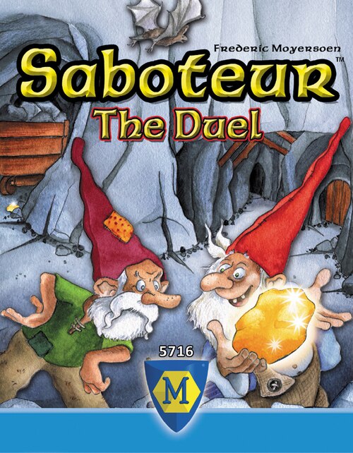 Saboteur - The Duel - A Card Game for 1 or 2 Players - Mayfair Games