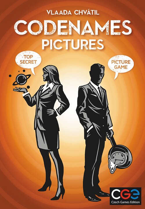 Codenames Pictures - A Top Secret Picture Game - Czech Game Editions