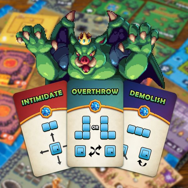 OVERBOSS - The Strategic Tile-Laying Monster Game