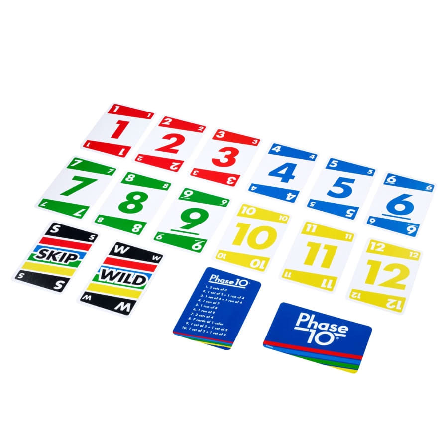 Phase 10! A Classic Rummy Game with a Twist! - Mattel