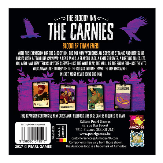The Bloody Inn - The Carnies Expansion - Asmodee Games