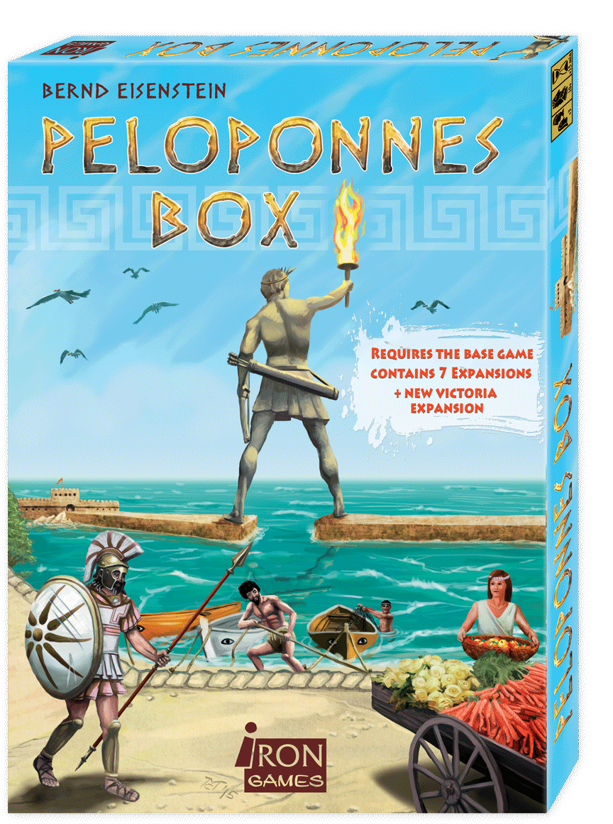 Peloponnes - The Big Box Expansions - Board Game - Iron Games