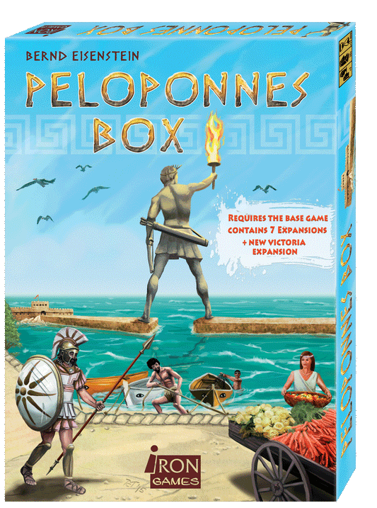 Peloponnes - The Big Box Expansions - Board Game - Iron Games