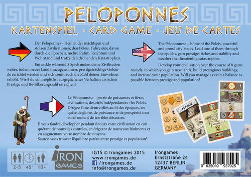 Peloponnes - The Card Game - Iron Games