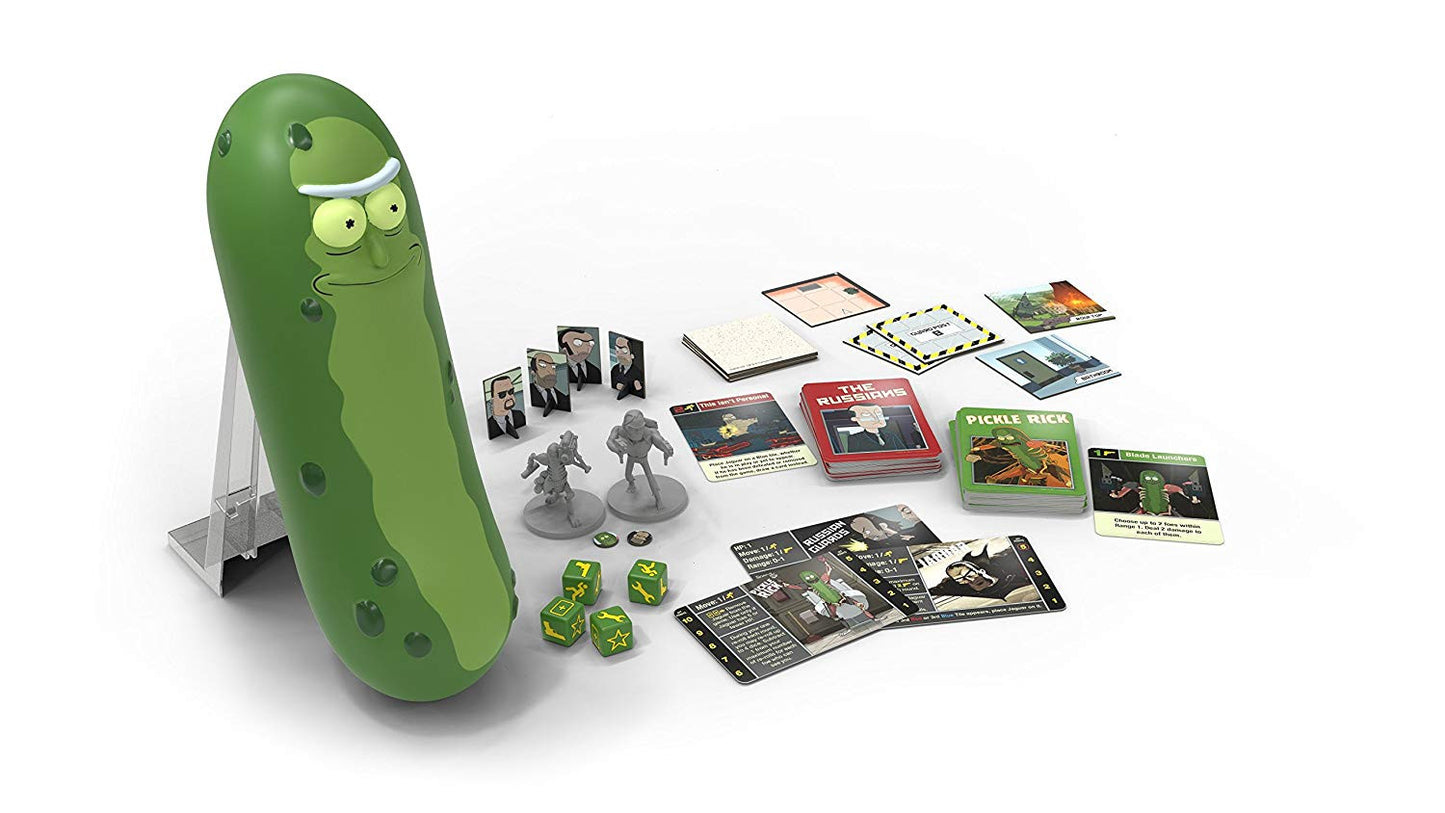 Rick and Morty - The Pickle Rick Game - Cryptozoic Entertainment
