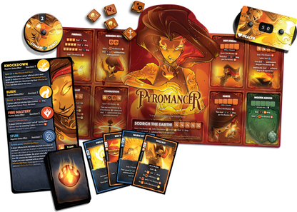 Dice Throne - Hero Pack - Pyromancer