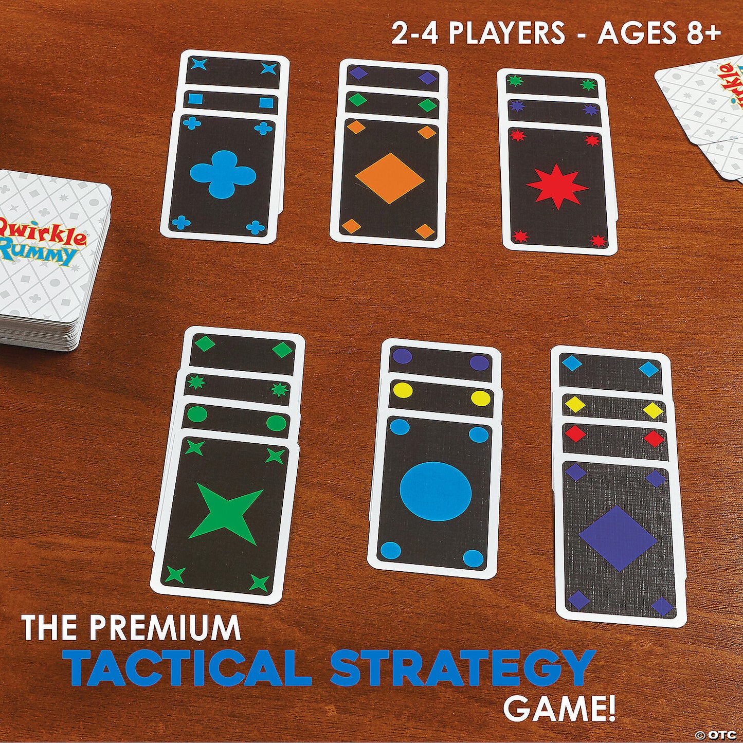 Qwirkle Rummy - A Speedy Card Game - Mindware