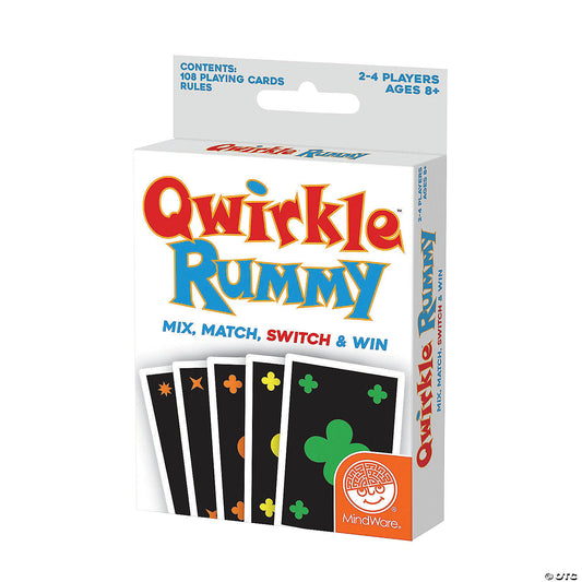 Qwirkle Rummy - A Speedy Card Game - Mindware