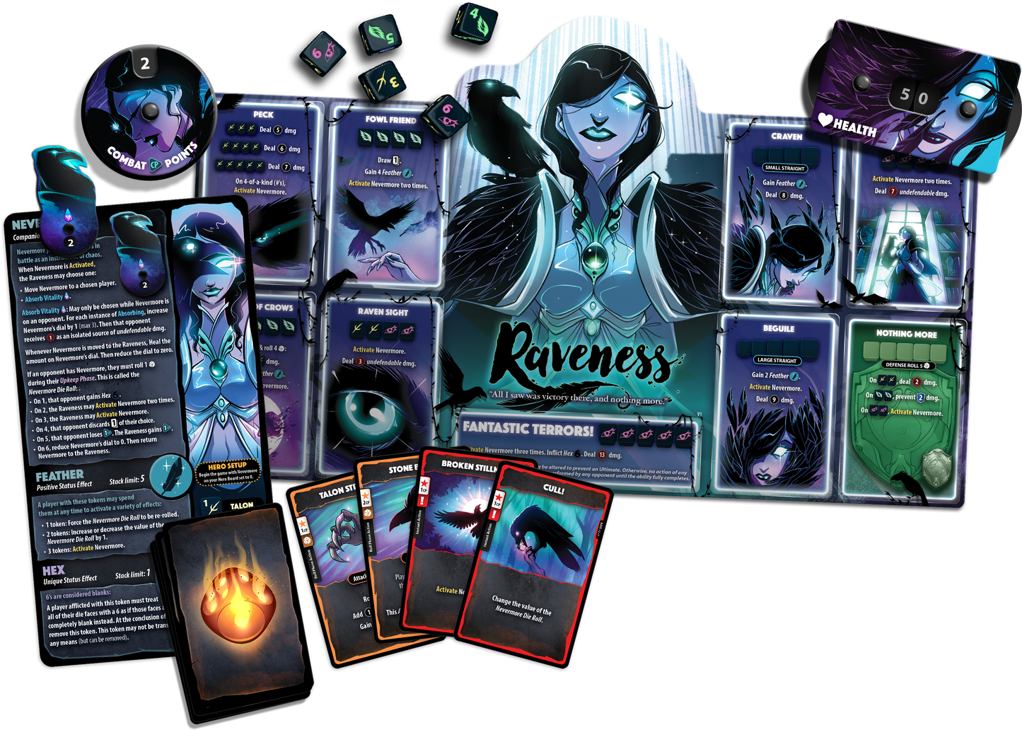 Dice Throne - Hero Pack - Raveness