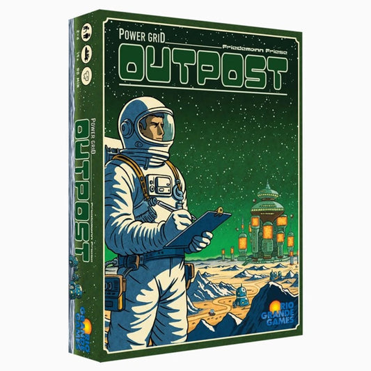 Power Grid - OUTPOST - Sci-Fi Board Game - Rio Grande Games