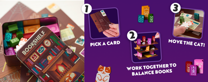Bookshelf - A Cozily Curated Board Game