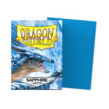 Dragon Shield Card Sleeves - 100 Count - Matte: Sapphire