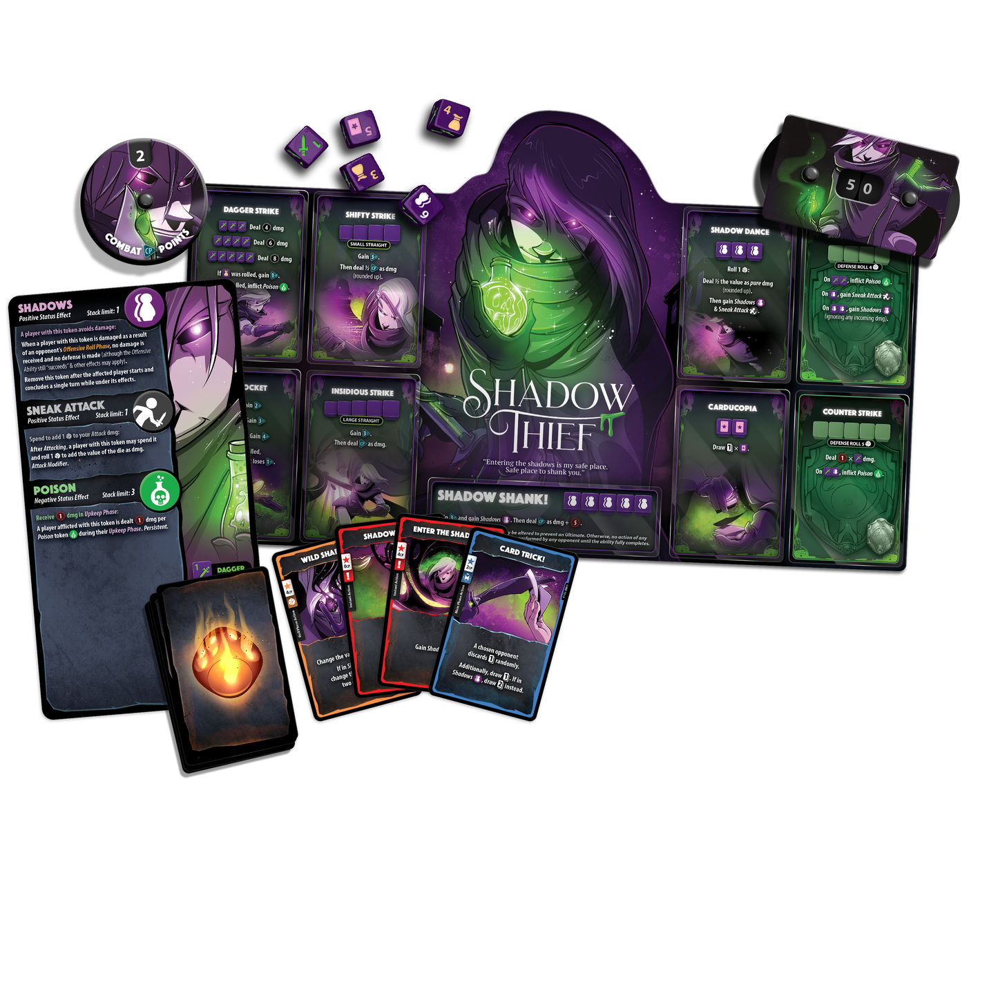 Dice Throne - Hero Pack - Shadow Thief