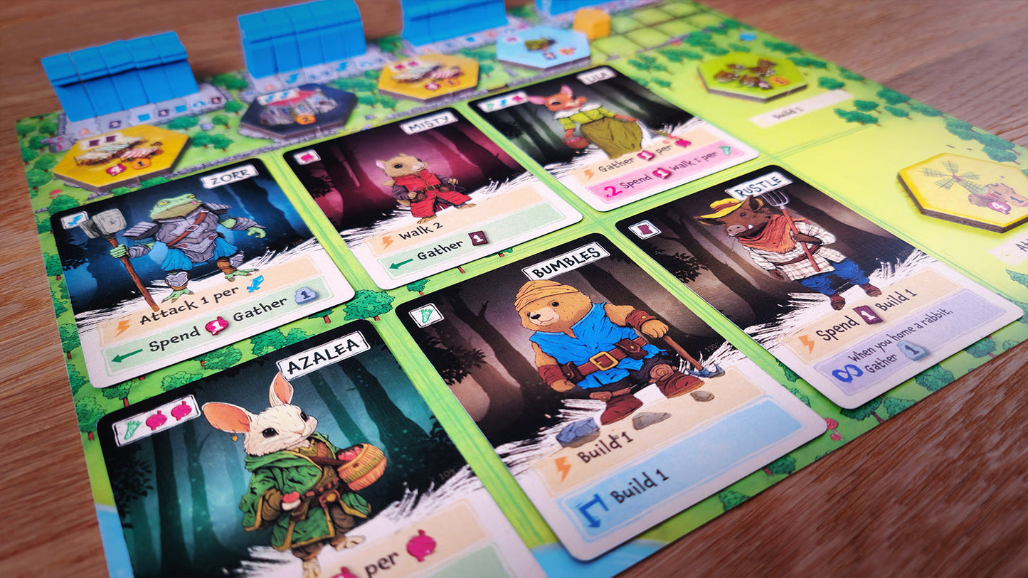 Emberleaf - A Card Dancing Engine-Building Board Game - City of Games
