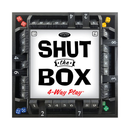 Shut The Box 4 Way Play - Domino & Dice Game - University Games