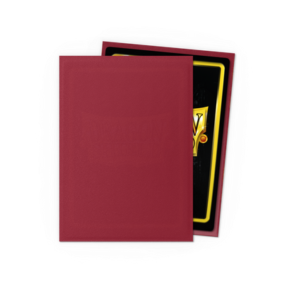 Dragon Shield Card Sleeves - 100 Count - Matte: Blood Red