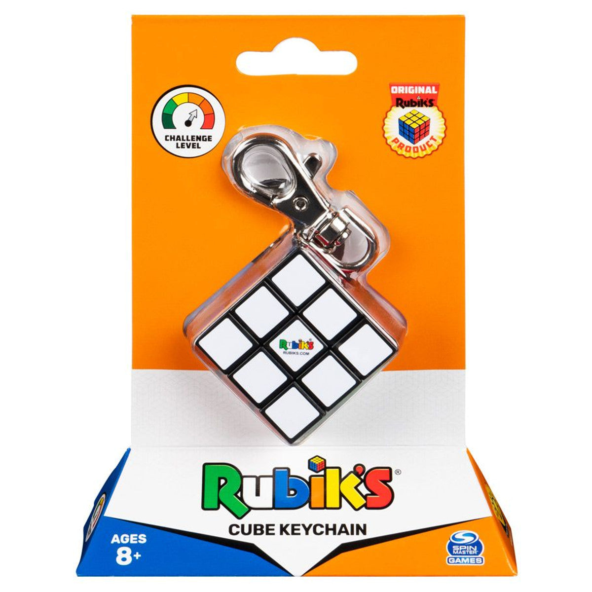 Rubik's Cube 3x3 Keychain - Spinmaster Toys