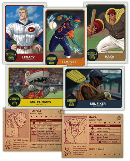 Curveball Combo! Bottom of the 9th + 4 Expansion Packs, Clubhouse & Promo Pack - Dice Hate Me Games