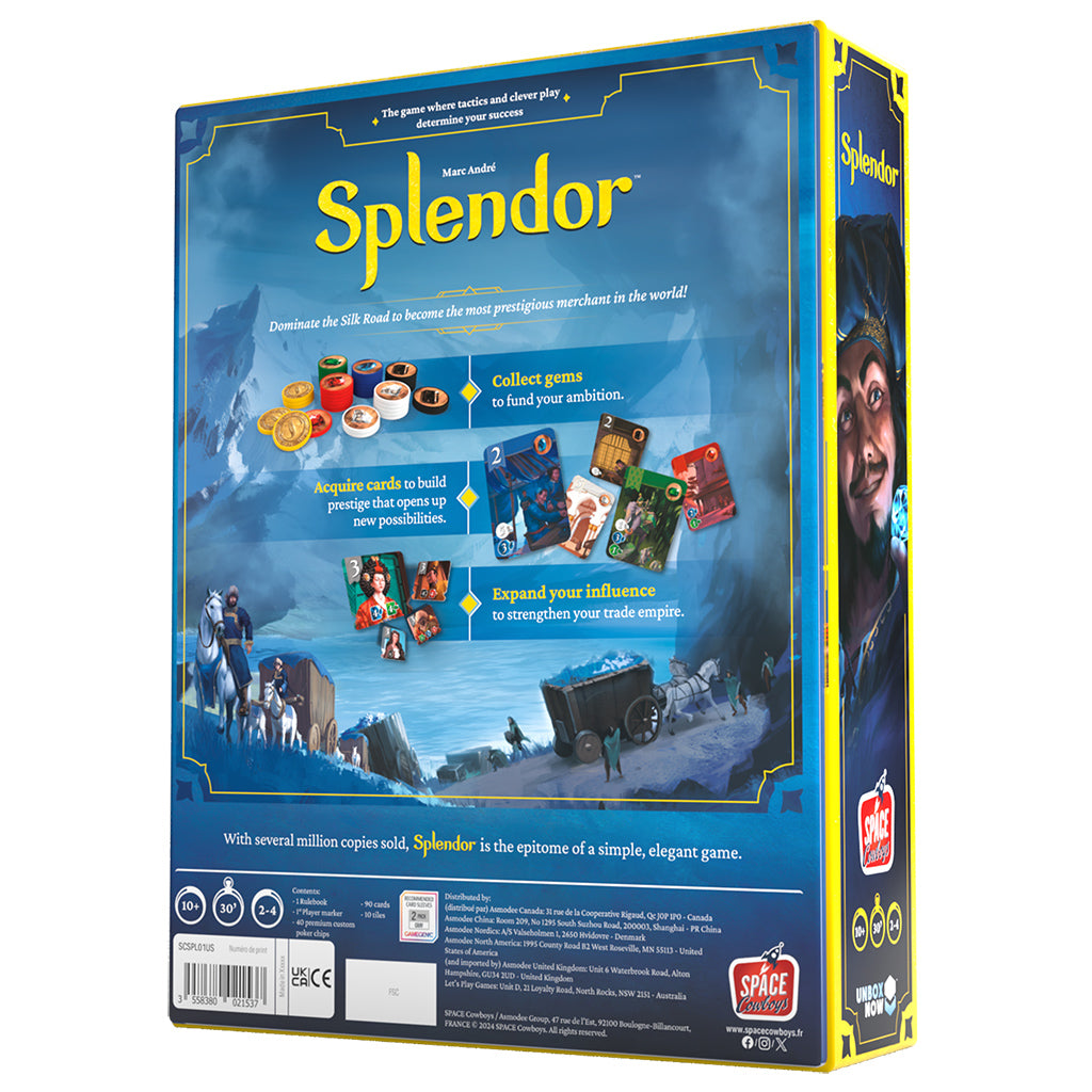 Splendor - Board Game - Space Cowboys