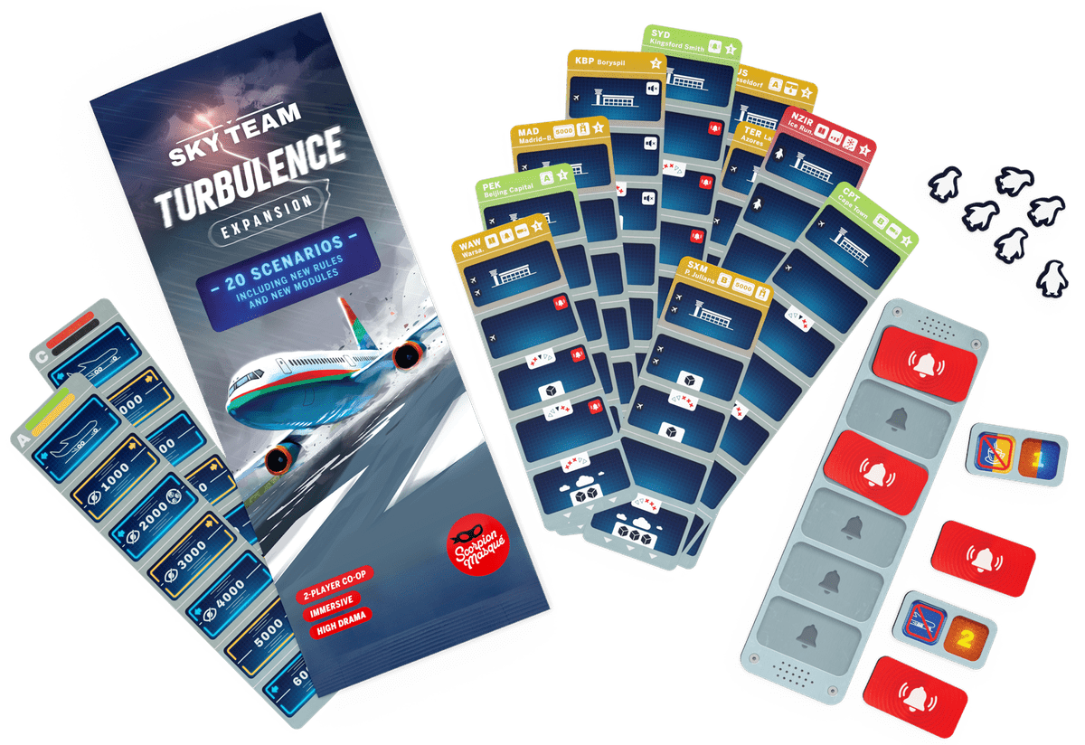 Sky Team - Turbulence Expansion - Scorpion Mask Games