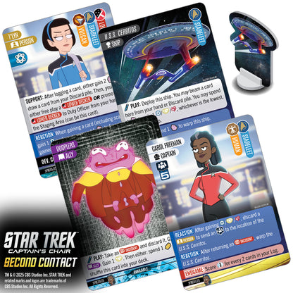Star Trek: Captain's Chair - Second Contact Expansion