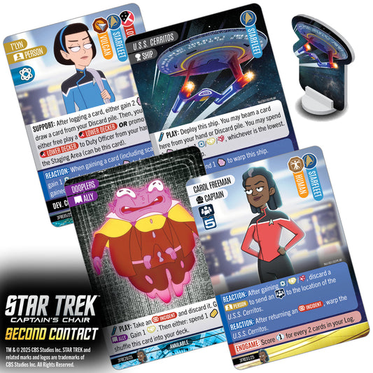 Star Trek: Captain's Chair - Second Contact Expansion