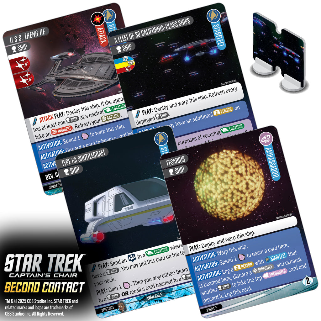 Star Trek: Captain's Chair - Second Contact Expansion
