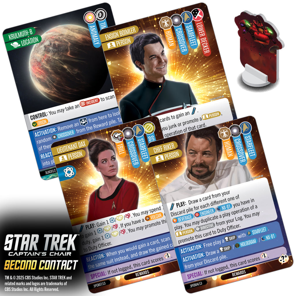 Star Trek: Captain's Chair - Second Contact Expansion