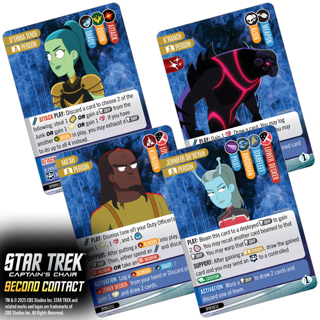 Star Trek: Captain's Chair - Second Contact Expansion