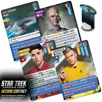 Star Trek: Captain's Chair - Second Contact Expansion