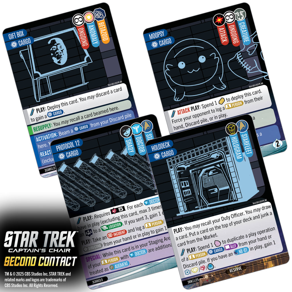 Star Trek: Captain's Chair - Second Contact Expansion
