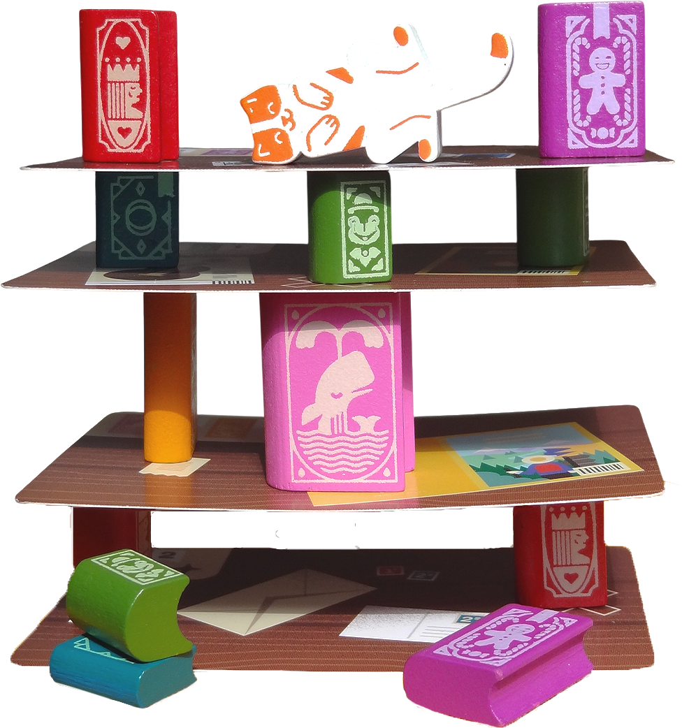 Bookshelf - A Cozily Curated Board Game
