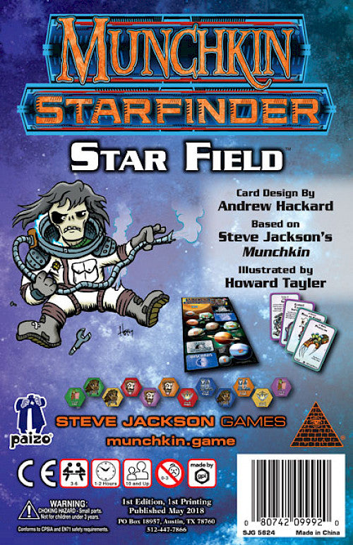 Munchkin Starfinder - Star Field Board Accessory - Steve Jackson Games