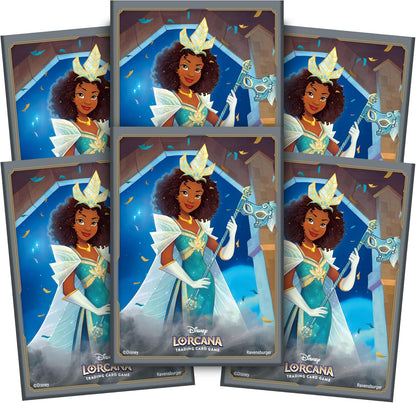 Disney's Lorcana - Shimmering Skies - Tiana - 65 Card Sleeves - Ravensburger