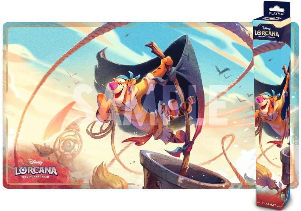 Disney's Lorcana - Azurite Sea - Tigger - In The Crow's Nest - Playmat - Ravensburger