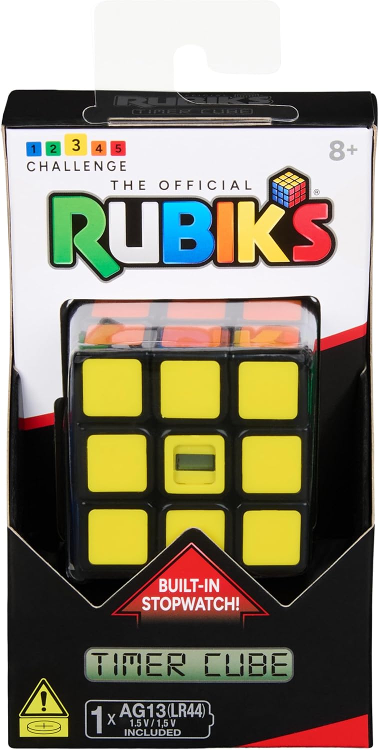Rubik's Timer Cube (3x3) and stand