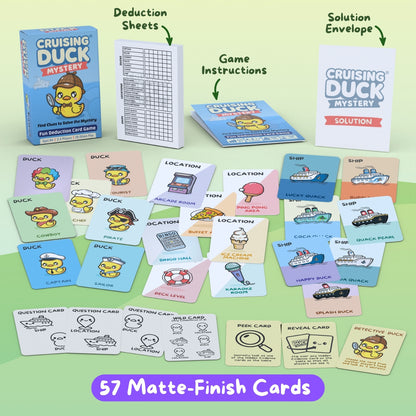 Cruising Duck Mystery - DeDUCKtion, Logic & Fun!