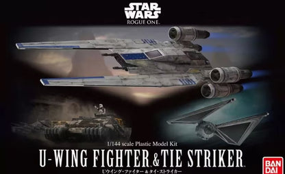 Rogue One - A Star Wars Story - U-Wing Fighter & Tie Striker - 1:144 Scale Model Kit - Bandai Hobby
