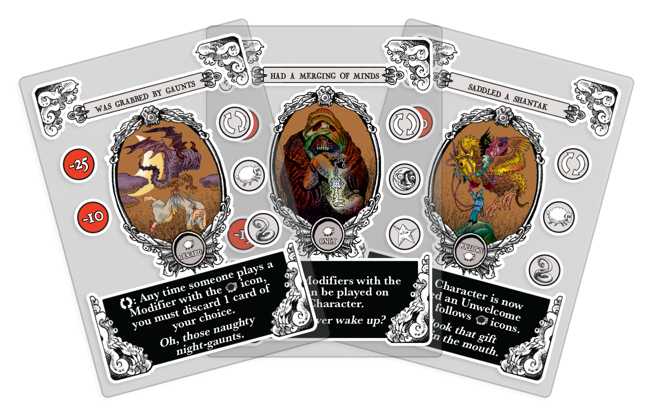 COMBO PACK! Cthulhu Gloom - Card Game - Base Set + Expansion