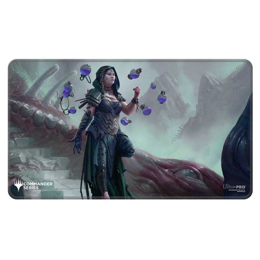 Commander Series #4 Shard - Kess Stitched Standard Gaming Playmat for Magic: The Gathering contents