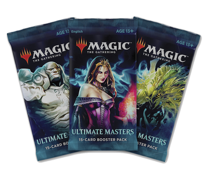 Magic the Gathering - Ultimate Masters Draft Booster Box with box Topper - Wizards of the Coast