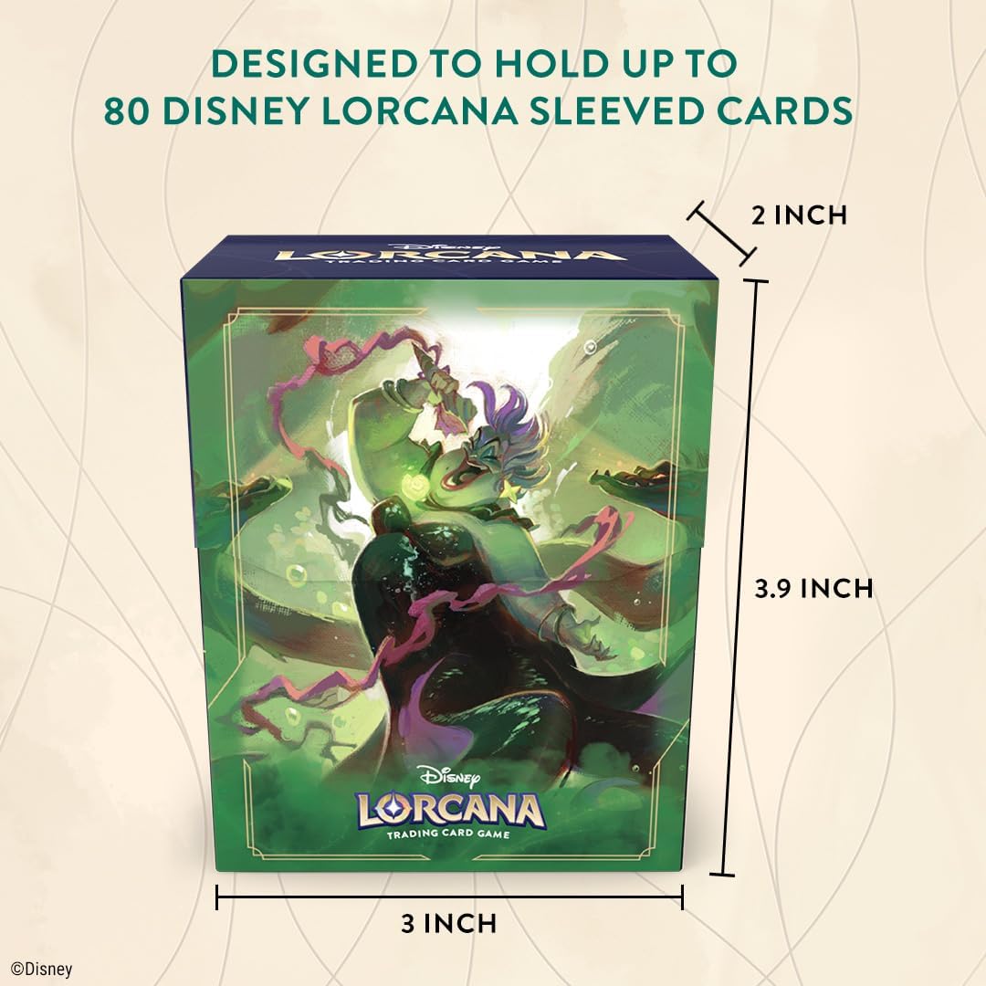 Disney's Lorcana - Archazia's Island - Ursula - 80 Card Deck Box - Ravensburger