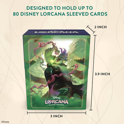 Disney's Lorcana - Archazia's Island - Ursula - 80 Card Deck Box - Ravensburger