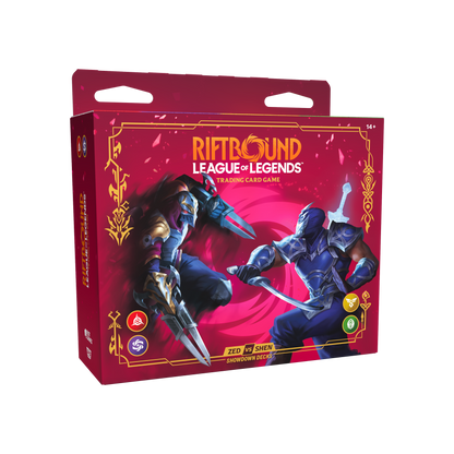 Riftbound - League of Legends TCG - Vendetta (2026) - Zed VS. Shen Showdown Deck