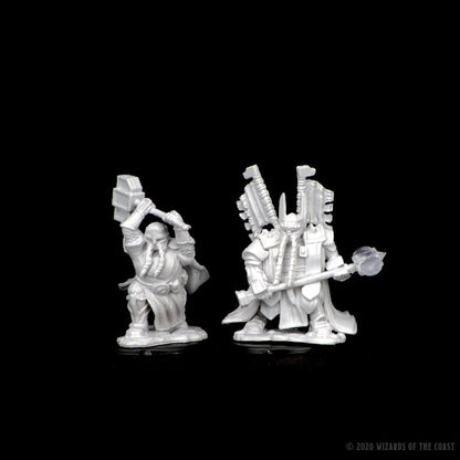 D&D: Nolzur's Marvelous Unpainted Miniatures - Dwarf Paladin - Wave 4