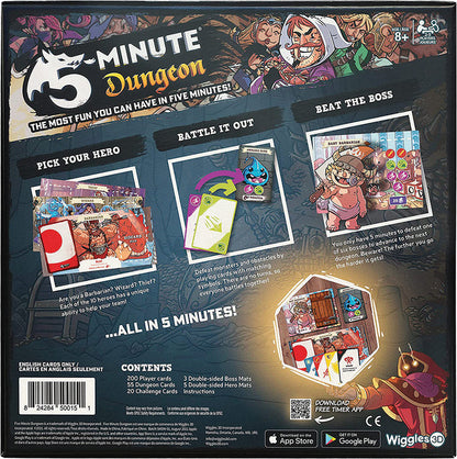 5-Minute Dungeon - Chaotic Co-Op Board Game Fun - Wiggles 3D