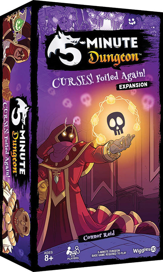 5-Minute Dungeon - Curses! Foiled Again Expansion - Wiggles 3D