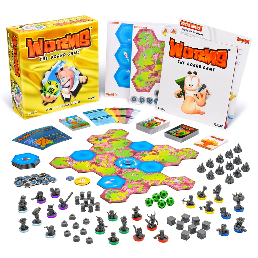 Worms: The Board Game the 30th Anniversary Edition
