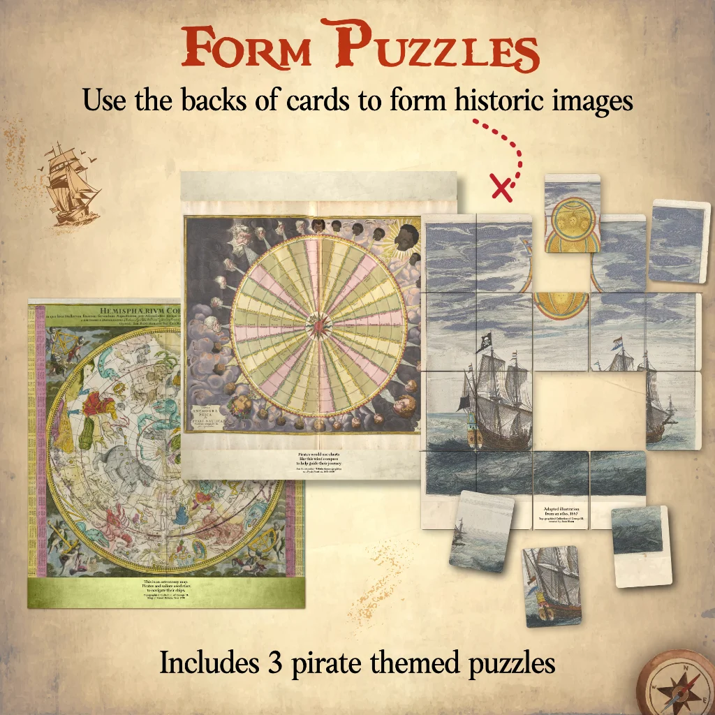 Word Treasures - Pirate Scavenger Hunt Games - Starlux Games